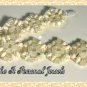 Crystal and Cubes Handmade superduo brac