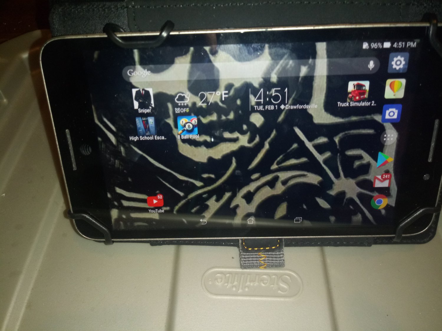 Asus Memo Pad 7 LTE AT&T with case