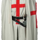 Medieval Re enactment Teutonic Knights TEMPLAR CLOAK Tunic Theater