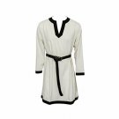 New Medieval Viking Renaissance White Color Tunic For Armor Theater Reenactment New Medieval Viking Renaissance White Color Tunic For Armor Theater Reenactment