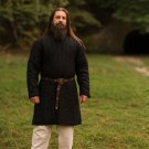 Collectibles Thick Padded Medieval Viking Black Color Gambeson With Full Sleeves