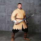 Medieval Gambeson Reenactment Yellow Color Theater Fancy Jacket Medieval Gambeson Reenactment Yellow Color Theater Fancy Jacket