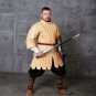 Medieval Gambeson Reenactment Yellow Color Theater Fancy Jacket