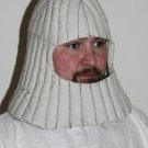Medieval Renaissance padded Arming cap Collar Head Neck Cotton Black SCA