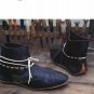 MEDIEVAL LEATHER BOOTS Vintage SHOES Warrior Renaissance Re-enactment roman