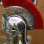 SUPER VIKING ROMAN KING ARTHUR HELMET WITH RED PLUME