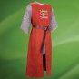 MEDIEVAL RED KNIGHT Tunic Best Coat Movie Role Surcoat Crusader Sleeveless