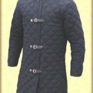 Medieval Thick Padded Gambeson Black Aketon Coat Jacket Cotton SCA LARP Medieval Thick Padded Gambeson Black Aketon Coat Jacket Cotton SCA LARP