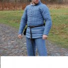 Medieval padded blue Gambeson coat Aketon Super Gift Jacket Armor reenactment Medieval padded blue Gambeson coat Aketon Super Gift Jacket Armor reenactment