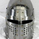 New Medieval Viking Roman Great Bassinet Knight Armor Helmet Hand Forged New Medieval Viking Roman Great Bassinet Knight Armor Helmet Hand Forged