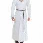 MEDIEVAL KNIGHT Tunic White Surcoat Crusader Full Sleeveless Renaissance LARP