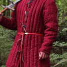 style Medieval Celtic Viking Padded Armour Red Color Gambeson full Sleeve style Medieval Celtic Viking Padded Armour Red Color Gambeson full Sleeve