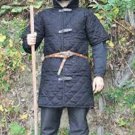 Gambeson Black SCA gambeson Padded Thater for Mens Medieval Gambeson Black SCA gambeson Padded Thater for Mens Medieval