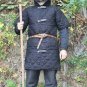 Gambeson Black SCA gambeson Padded Thater for Mens Medieval
