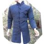 Thick Padded Viking Gambeson Blue Color Medieval Theater Costume Full Sleeves