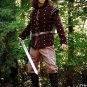 New Medieval padded Designer Gambeson Brown coat Aketon Jacket Armor