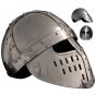 Roman Centurion Helmet Medieval Knight Officer Viking Antique Vintage Crusader