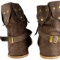 King Arthur shoes viking Roman Medieval Leather Boot Armor Footwear Handmade