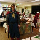 Renaissance Viking Norseman Without Sleeves Men Medieval Tunic Blue Cosplay Renaissance Viking Norseman Without Sleeves Men Medieval Tunic Blue Cosplay