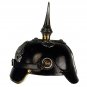 New CHRISTMAS GIFT Leather Zerman Shako Black Color HELMET Item Classic Super