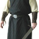 Medieval Tunic Black With Cape Renaissance Viking Men Cosplay Top Costume Costum Medieval Tunic Black With Cape Renaissance Viking Men Cosplay Top Costume Costum
