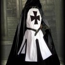 Medieval Renaissance Cross Knight Tunic Cape Cloak Halloween Cosplay Costume Medieval Renaissance Cross Knight Tunic Cape Cloak Halloween Cosplay Costume