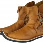 Steampunk shoes viking Roman Medieval Leather Boot Armor Footwear Handmade lop