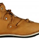 Camel Color Medieval Men's Leather Shoes For Armor Drama And Movie Scene Camel Color Medieval Men's Leather Shoes For Armor Drama And Movie Scene