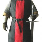 Medieval Knight Tunic Black&Red Sleeveless Multi Colour Men's Cotton Medieval Knight Tunic Black&Red Sleeveless Multi Colour Men's Cotton
