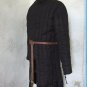 Medium Size Black Gambeson Type Medieval Padded Armour Coat SCA WMA Jacket