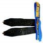 New Brand Roman Handmade Blue Leather Apron Belt Brass Fittings Wearable Belt