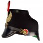 New CHRISTMAS GIFT Leather Zerman Shako Black Good Quality Very nice