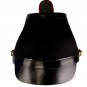 New CHRISTMAS GIFT Leather Zerman Shako Black Good Quality Very nice