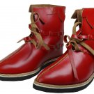 Steampunk king shoes viking Roman Medieval Leather Boot Armor Footwear Handmade Steampunk king shoes viking Roman Medieval Leather Boot Armor Footwear Handmade