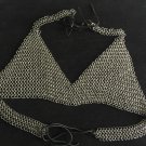 chain Mail  Aluminium Bikini Bra metal Halter Best Style Nice Quality
