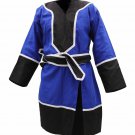 Halloween sale medieval Tunic Blue&black Movie Super Theater Bast Classic Coat