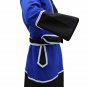 Halloween sale medieval Tunic Blue&black Movie Super Theater Bast Classic Coat