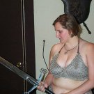 chain Mail Nice Bikini metal Halter Best Style Bra chain Mail Nice Bikini metal Halter Best Style Bra