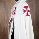Medieval Viking Roman Tunic Clock For Reenactment Renaissance White Color Medieval Viking Roman Tunic Clock For Reenactment Renaissance White Color