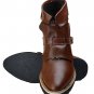 Steampunk vintage Roman Medieval Leather Boot Armor Footwear Handmade costume