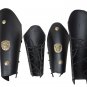 Vintage Theater Reenactment Medieval Leather Halloween Gift Leg Guard Arm guard