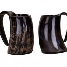 New Viking Bar Mug Real Horn Handmade From Natural Material Size 4 to 5 Inche New Viking Bar Mug Real Horn Handmade From Natural Material Size 4 to 5 Inche