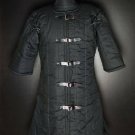 Reenactment Viking Theater Costume New Medieval Viking Black Color Gambeson Reenactment Viking Theater Costume New Medieval Viking Black Color Gambeson