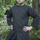 MEDIEVAL Fantasy RENAISSANCE Black Royal GAMBESON ARMOR DOUBLET JACKET M L XL