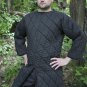 MEDIEVAL Fantasy RENAISSANCE Black Royal GAMBESON ARMOR DOUBLET JACKET M L XL