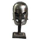 New Medieval Roman Viking Knight Helmet Face With Cage Reenactment For Armor New Medieval Roman Viking Knight Helmet Face With Cage Reenactment For Armor