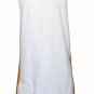 Halloween sale Good medieval Tunic White&Orange Accessories Theater Super Best