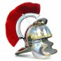 NEW MEDIEVAL Roman movie Amour Crusader Medieval Helmet Steel Wearable Costume