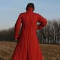 Red Gambeson Clothing thick padded Medieval coat Aketon vest Jacket Armor