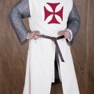 Medieval Viking White Tunic Celtic Without Sleeves renaissance Clothing